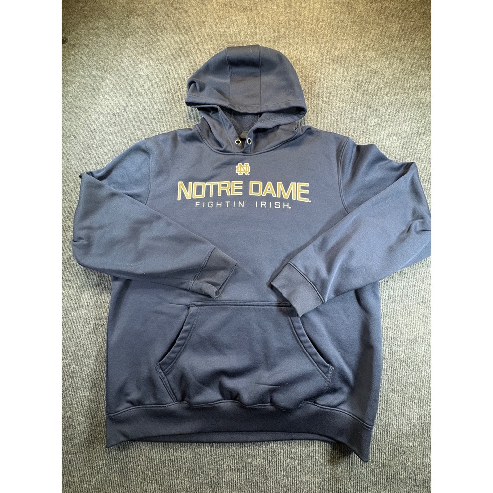 Gear For Sports Notre Dame Fighting Irish Navy Blue Hoodie XL R1317 190
